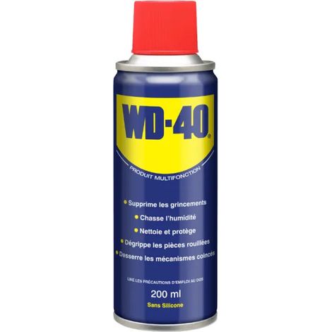 Spray WD-40 incolore 200 ml lubrificante e detergente