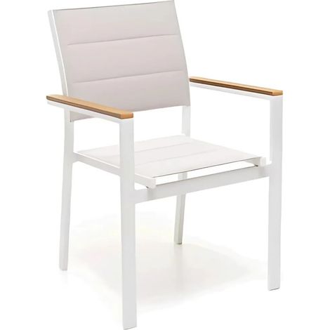 Hills Lounge Sessel weiß 56x65x87