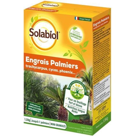 Abono para palmeras 1.5kg - Solabiol