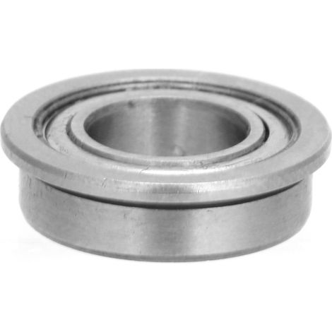 Lot de 10 roulements à billes MF137ZZ, type MF, double joint étanche, rainure profonde, dimensions 7x13x4mm, acier, usage industriel et modélisme. (1/5)