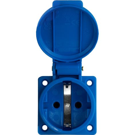 Toma de corriente para panel 230V 16A IP54 monofásica Schuko 71094 Bals 7737 (1/5)