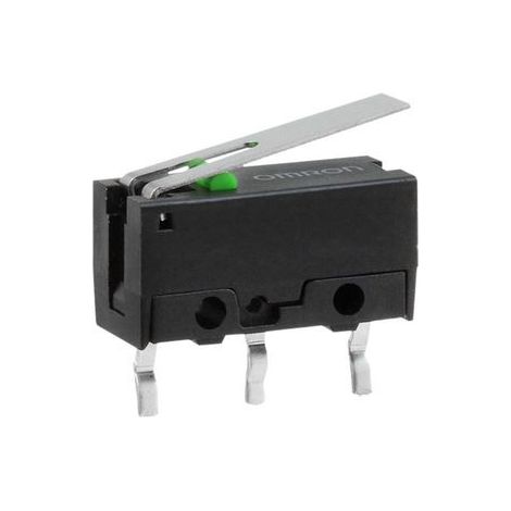 Microrupteur Disjoncteur Imprimé Levier 10,8mm 0,1a/6vdc D2fs-fl-n