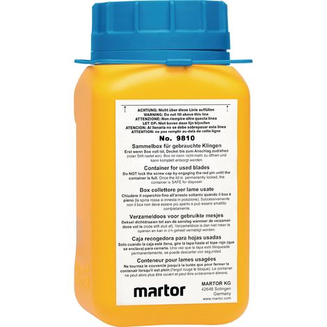 MARTOR 9810.08 SCATOLA DA SCOMMELO 9810 1 pz.