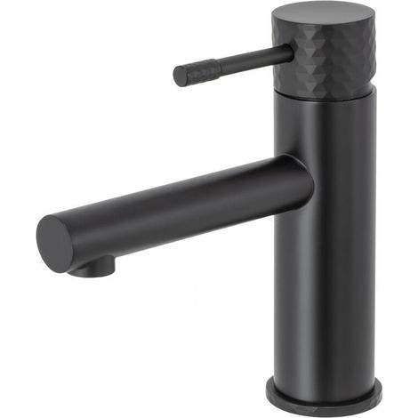 Einhebelmischer für Waschbecken ASTANA schwarz matt