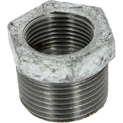 Réduction fonte galva Mâle 1" Femelle 3/4