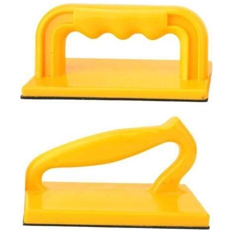 2pcs Blocs de Poussée de Sécurité, Poignée Oblique et Droite pour le Travail du Bois à l'Aide de Scies à Table Routeur Tables Jointers (1/5)