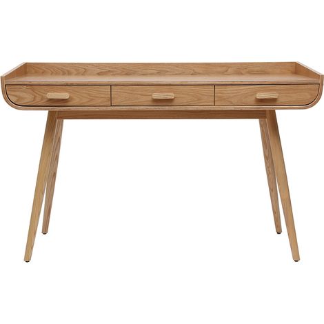 Schreibtisch skandinavisch helles Holz HALLEN