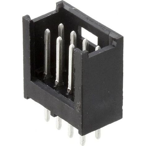 Connecteur Modu II 4x2 mâle voies PCB