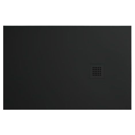 Piatto doccia 70x120 h.3 in ceramica nero opaco Ceramic.30 di (1/4)
