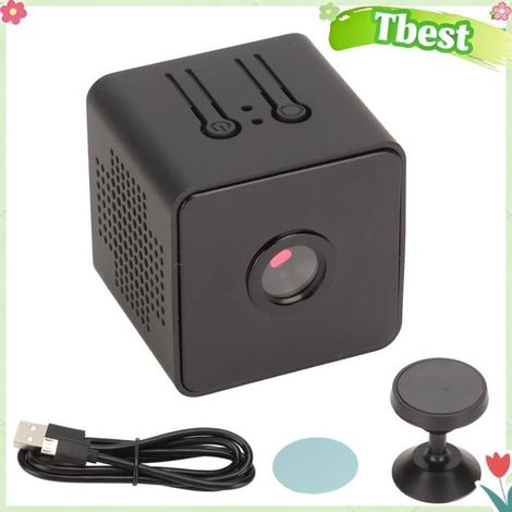 Tbest mini caméra sans fil Petite Caméra, Mini Caméra de sécurité WiFi Full HD 1080P pour la Vision informatique peripherique (1/5)