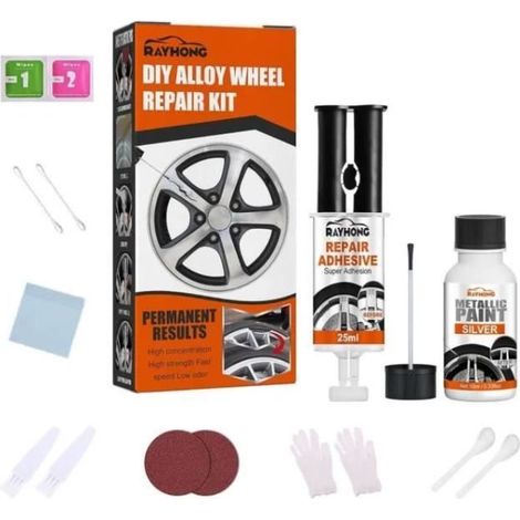 Kit de reparación de ruedas - Pasta reparadora de ruedas en Argelia - Reparación de arañazos en ruedas en Argelia (1/4)