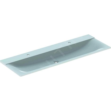 Geberit Xeno 2 lavabo avec 2 trous pour robinetterie et sans (1/4)