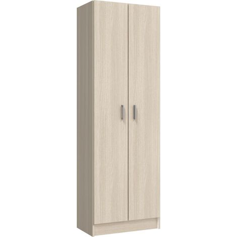 Armario multiusos 2 puertas roble (1/2)