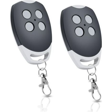 Lot de 2 télécommandes pour Porte de Garage - Compatible avec télécommande Ditec 433,92 MHz GOL4, BIXLG4, BIXLP2, BIXLS2-4 Canaux (1/4)