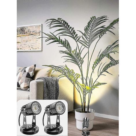 Spots LED 5W pour plantes d'intérieur, 3 modes de couleur, câble de 1,8 mètre - Idée cadeau à petit prix-AquaForge (1/5)