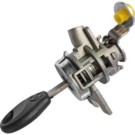 Suitable for Nissan Tiida left door lock cylinder, one key, Tiida central locking lock cylinder, car parts. (1/4)