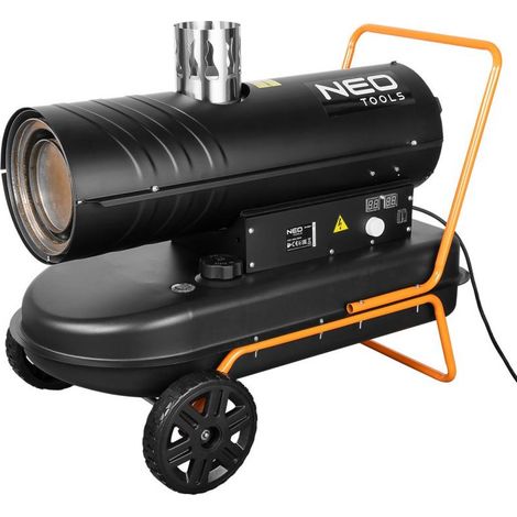 Neo Tools 90-086-1 calentador de gasóleo 20 kW con escape