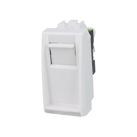 Presa Dati RJ45 CAT5E Bianco Con Coperchio Compatibile Living (1/3)