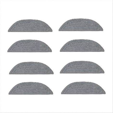 Lot de 8 chiffons de nettoyage pour accessoires d'aspirateur robot Roborock G20S S8 Max Ultra (1/5)