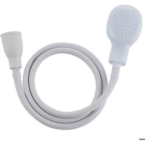 Douchette Robinet - Embout Entonnoir Flexible - Pour Lavabo ou Évier - Adaptée Diamètre 1 à 2 cm - Longueur Flexible 1 m