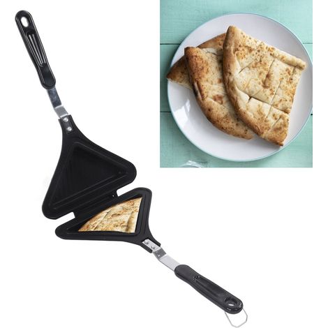 Sandwichform, Sandwichmaker, doppelseitige Antihaftpfanne für Kuchen, Toast und Sandwiches. (1/5)
