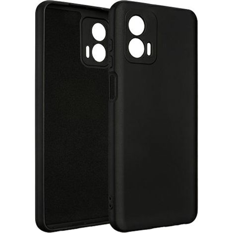 Funda de silicona Beline para Motorola Moto G73 negra (1/3)