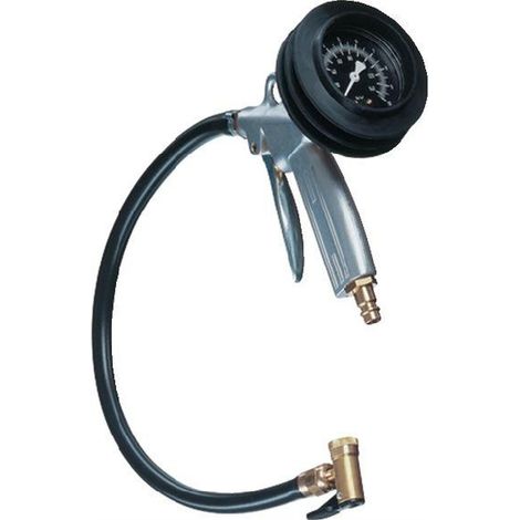 EWO Manomètre de gonflage de pneus airmaster Standard non étalonné avec connecteur à levier - 356121 (1/3)