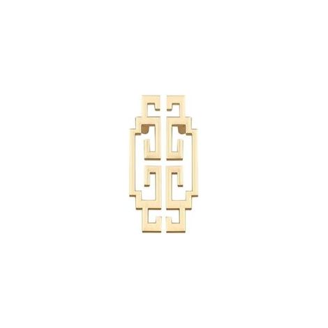 CSPARKV Lot de 2 poignées de cuisine dorées, entraxe de 64 mm, poignées de meubles dorées brillantes pour armoire, commode, salle de bain, cuisine, chambre, tiroir (vis incluses) (1/5)