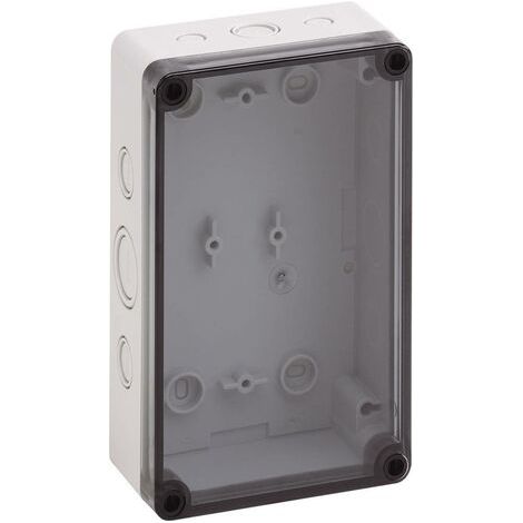 Coffret d'installation Spelsberg TK PS 1811-6f-tm 10601401 gris clair (RAL 7035) 180 x 110 x 63 Polycarbonate, Polystyr (1/5)