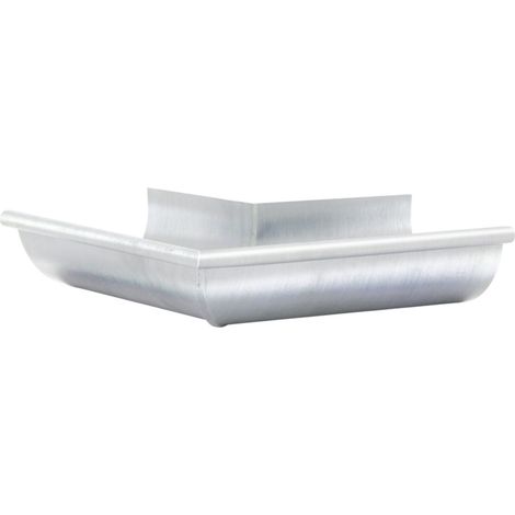 Equerre lyonnaise de 25 extérieure sans pince zinc naturel - VMZINC - 220030949