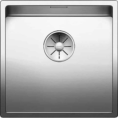 Evier Blanco Claron 400-U Inox InFino - Inox Lisse (1/3)