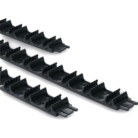 Kermi Carril de fijación x-net 14 mm, 25 piezas, Cantidad de entrega 25 m, SFZKS014000