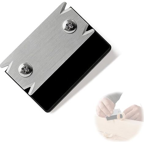 Recortadora de cantos de madera, recortadora manual antideslizante para listones de madera, PVC y ABS - Herramienta de corte práctica (1/5)