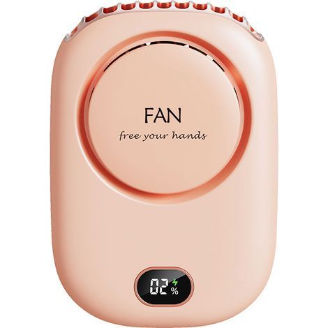 Ventilateur de poche, ventilateur portable, ventilateur sans pales, rose (1/2)