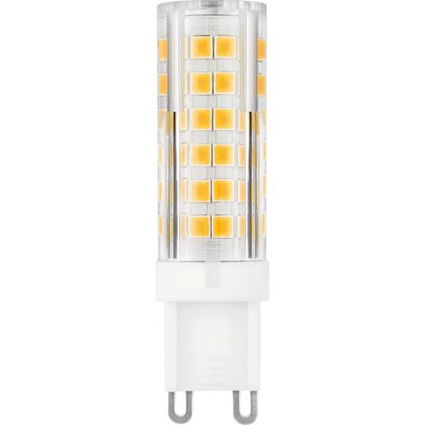 Bombilla led g9 matel aluminio pc 8W 6400K (1/2)