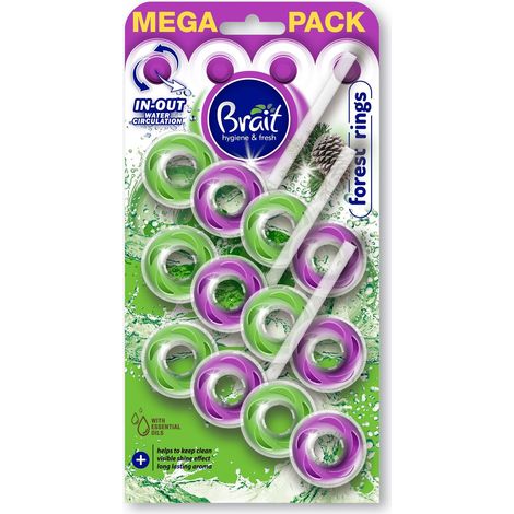 BRAIT 2-Phasen-WC-Block 3x40g Ringe Florest
