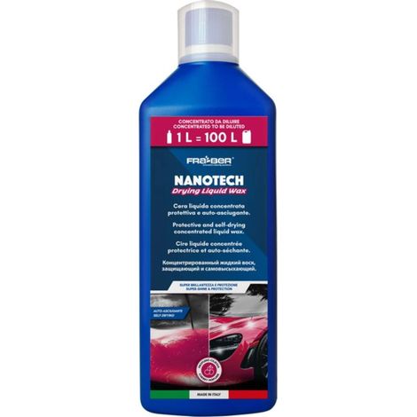 CERA LIQUIDA CONCENTRATA E AUTO-ASCIUGANTE ''NANOTECH''
