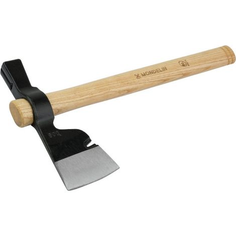 Hachette de Plâtrier - Manche bois certifie PEFC - pour travaux de démolition - Mondelin