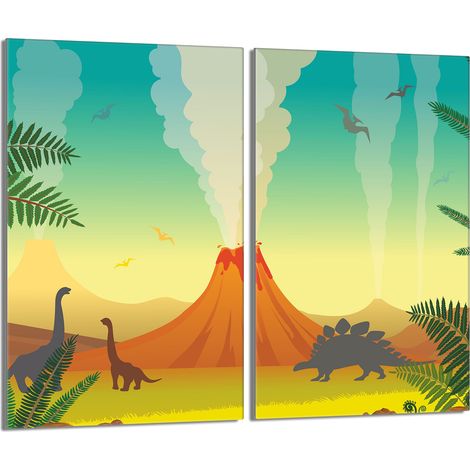 Piastra protettiva in vetro per stufa 2x30x52 Volcano (1/5)