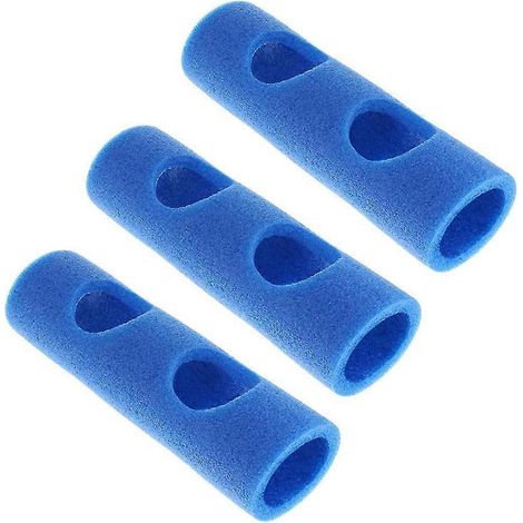 Lot de 3 connecteurs pour bâton de natation en mousse EPE à 2 trous croisés, pour frites de piscine. (1/5)