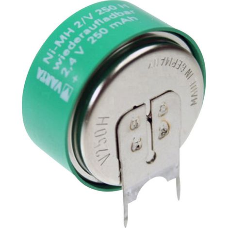 Varta V2/250H-SLF ++/- Knopfzellen-Akku 250H NiMH 250 mAh 2.4 V 1 St.