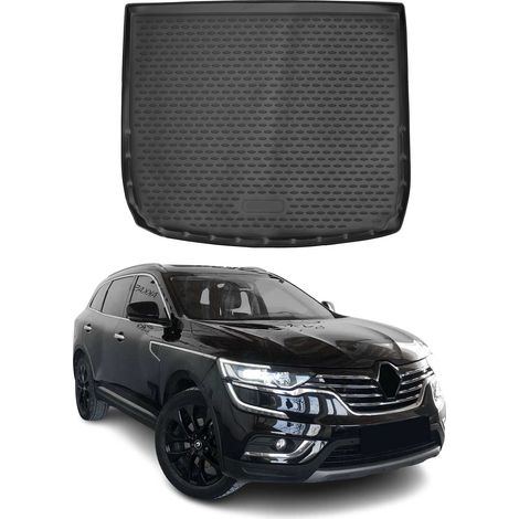 OMAC GmbH Tapis de Coffre en Caoutchouc antidérapant Compatible avec Renault Koleos II HC 2016-2023 Noir