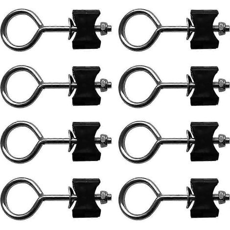 Lot de 8 vis pour trampoline, pièce détachée de trampoline, accessoires pour trampoline, pour grand trampoline/petit trampoline (1/5)