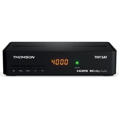Terminal HD TNTSAT - THOMSON - THS808 - Enregistreur TV - 12V - Couleur Noir