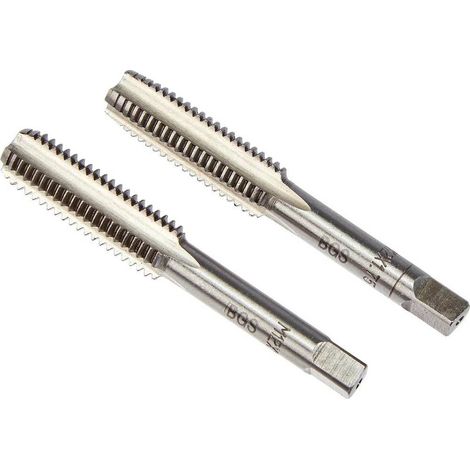 Pré-Tarauds et Filières M12 x 1,75 - 2 pcs - Acier, Précision et Durabilité, Pro - D-Work (1/5)