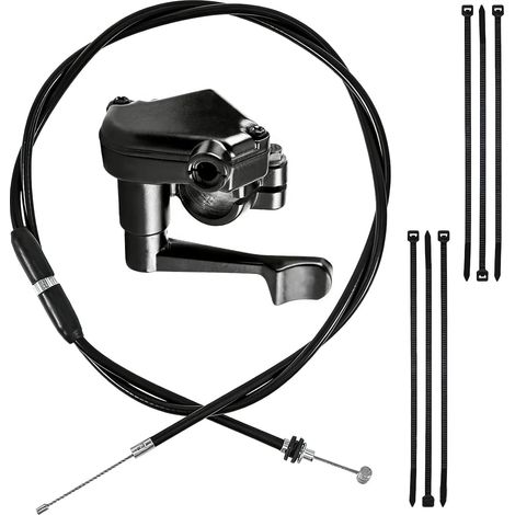 Câble d'accélérateur au pouce 22 mm pour 50 cc 70 cc 90 cc 110 cc 125 cc 150 cc 200 cc 250 cc quads mini-motos motos tout-terrain pit bikes karts motos et autres véhicules (1/5)