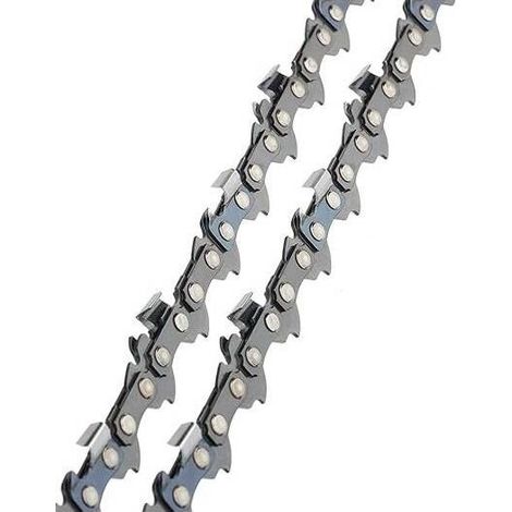 Chaine tronconneuse 2 x MS170 Chaîne de tronçonneuse 35 cm 3/8"LP 50 Maillons d\'Entraînement 1.1 mm, Faible Rebond compatible avec Stihl 3610 000 0050 accessoire pour tronçonneuse