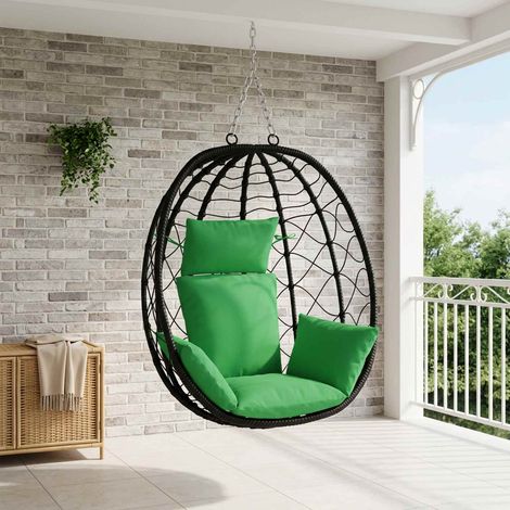 vidaXL Cojín Adirondack PUTTEN 100% Poliéster Verde 60 x 145 x 10 cm (1/5)