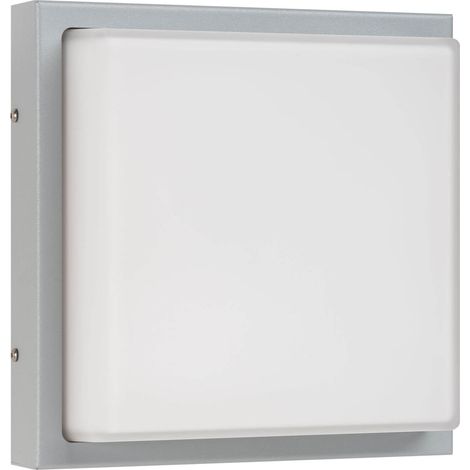 Luminaire extérieur LED LCD Made acier inoxydable gris L 25 cm 12 W 3000 K IP44 1200 lm réf. 047LED (1/3)