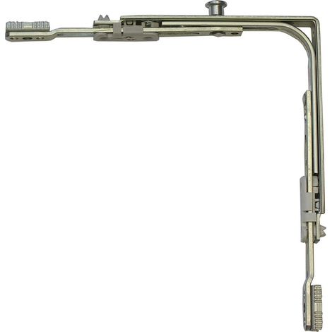 Roto TS4454 Deviatore angolare Standard, Argento (1/3)